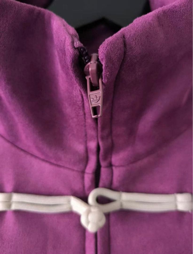 新年限定モデル アディダス 新中式 ジップアップジャケット パープル M