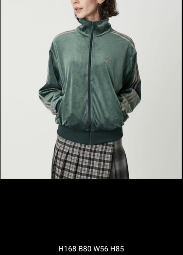 adidas Originals ファイヤーバード ベロアトラックトップ