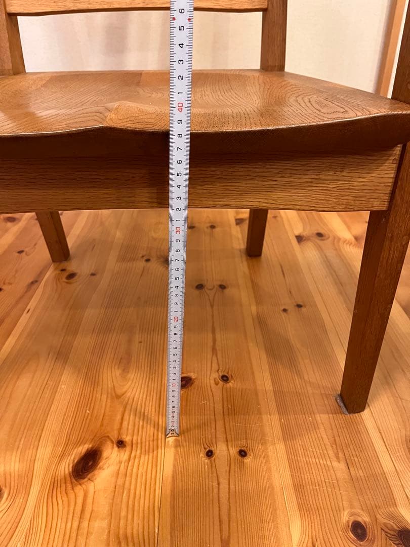 オークヴィレッジ チェア 肘付き椅子 oak village - メルカリ