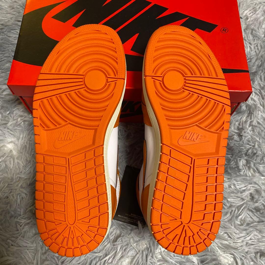 Nike エアジョーダン オレンジ/ホワイト