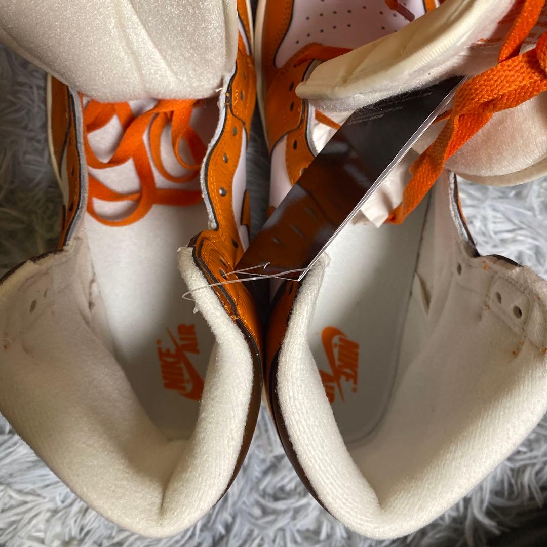 Nike エアジョーダン オレンジ/ホワイト