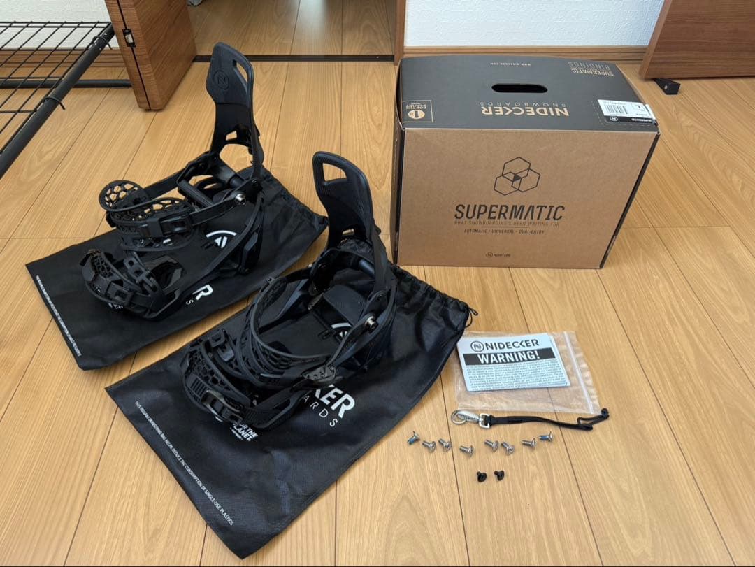 NIDECKER ナイデッカースーパーマティック　ブラック　Lサイズ