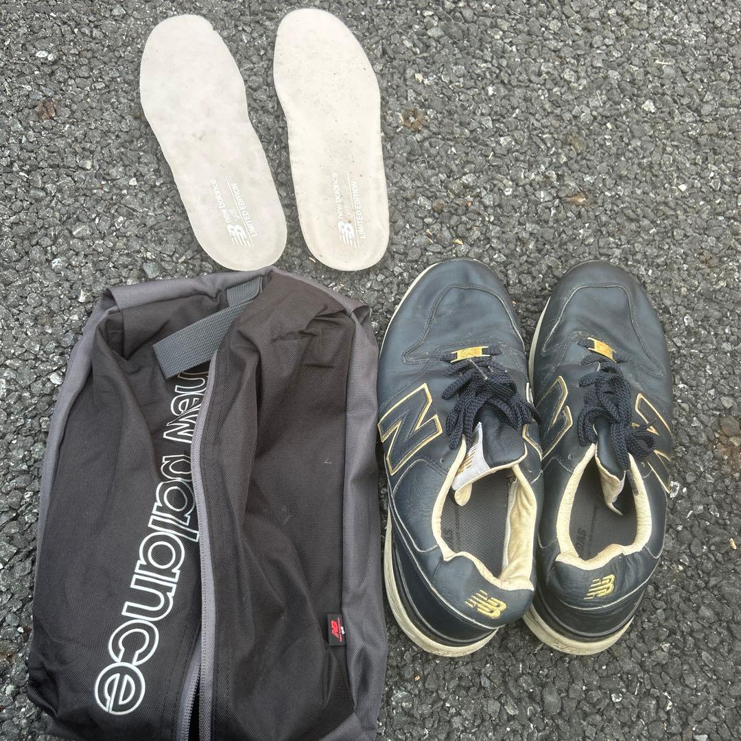 ニューバランスゴルフ996ゴルフシューズ限定品28センチ　シューズケース付