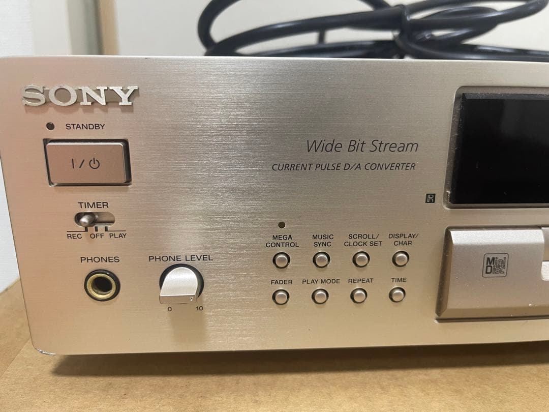 ラジオ・コンポ SONY model no MDS-JB920