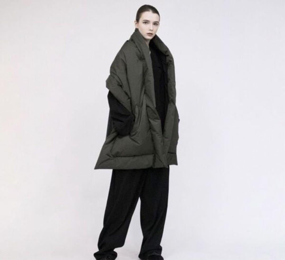 21AW VOAAOV ナイロンビッグダウンストール】