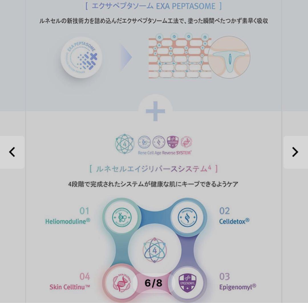 【送料無料】韓国　スキンケア　ルネセル アブソーバー ペプチドクリーム 50ml