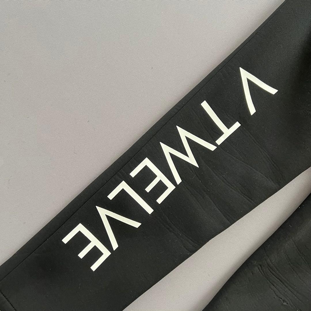 V12 ヴィトゥエルブ セットアップ　ダンボールニット　メンズ　ゴルフ　裏起毛