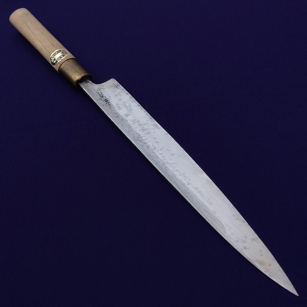 刺身包丁 堺てんま 別打 刃長約255㎜ 片刃 裏スキ 柳刃包丁 《0014》