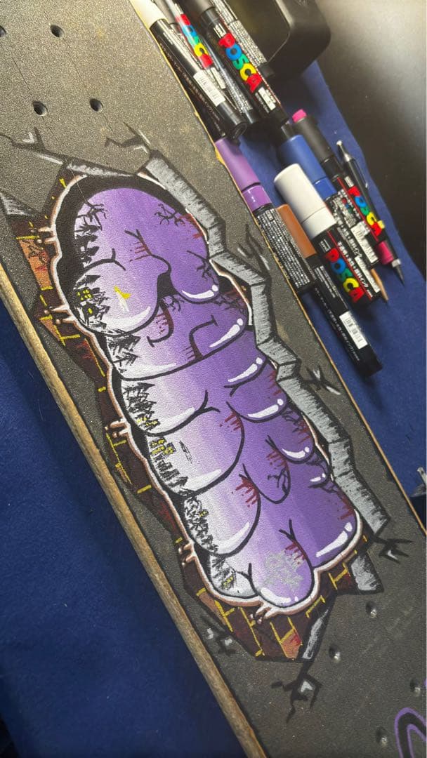 グラフィティ スケートボードデッキ