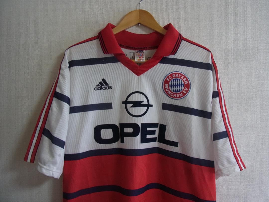 国内正規品 アディダス 98 /99 バイエルンミュンヘン ユニフォーム L