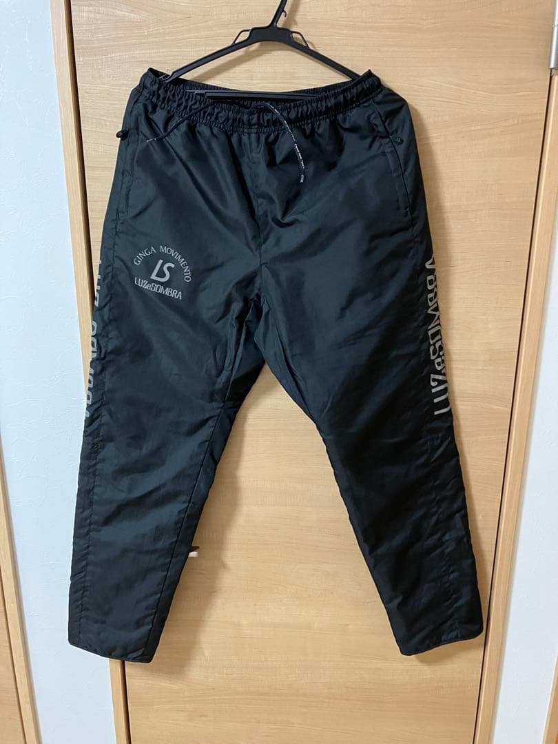 ルースイソンブラ 中綿ジャケットと中綿パンツセット ブラック