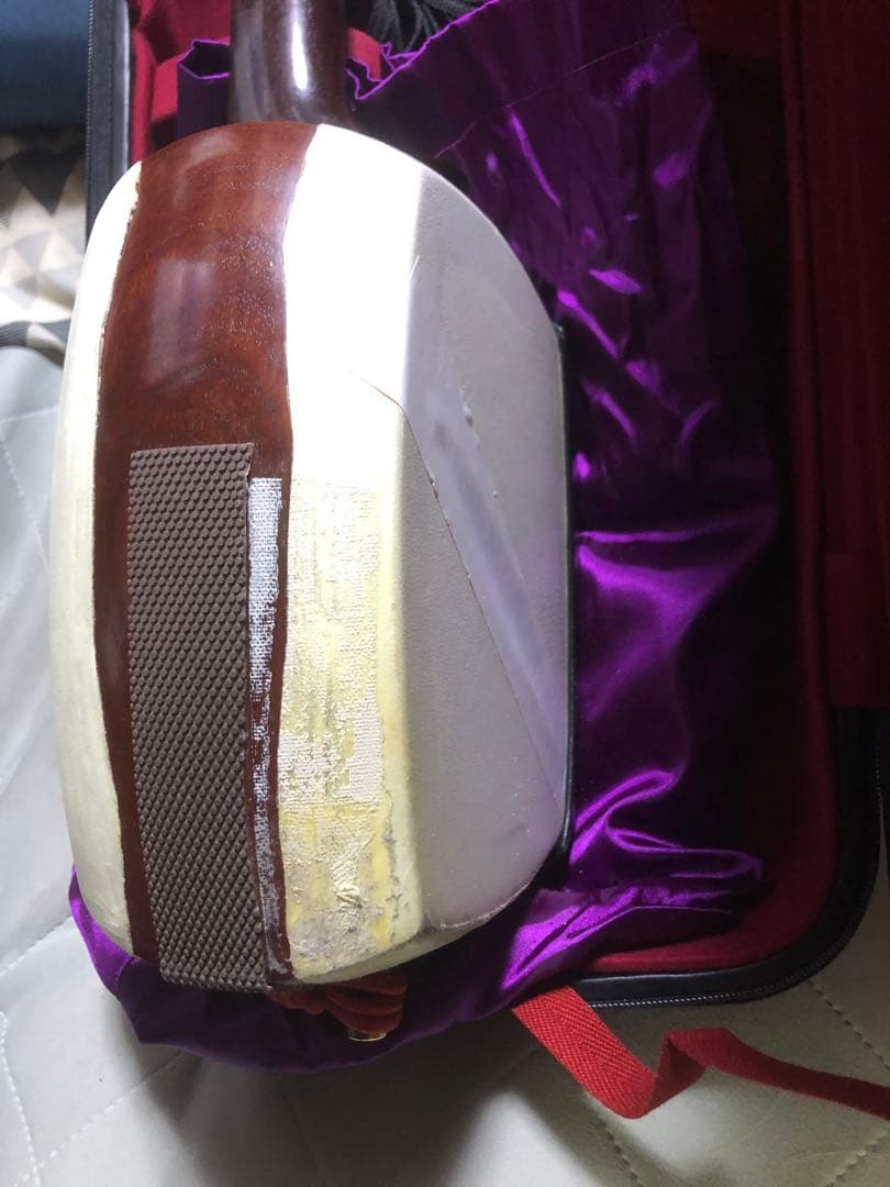 美品！津軽三味線！子持ち綾杉胴！