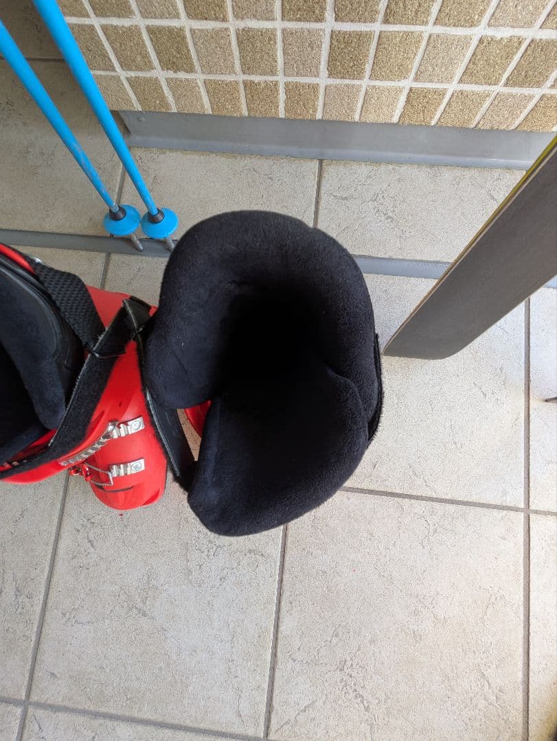 スキーセット SALOMONスキー140 アトミックブーツ　LEKIストック