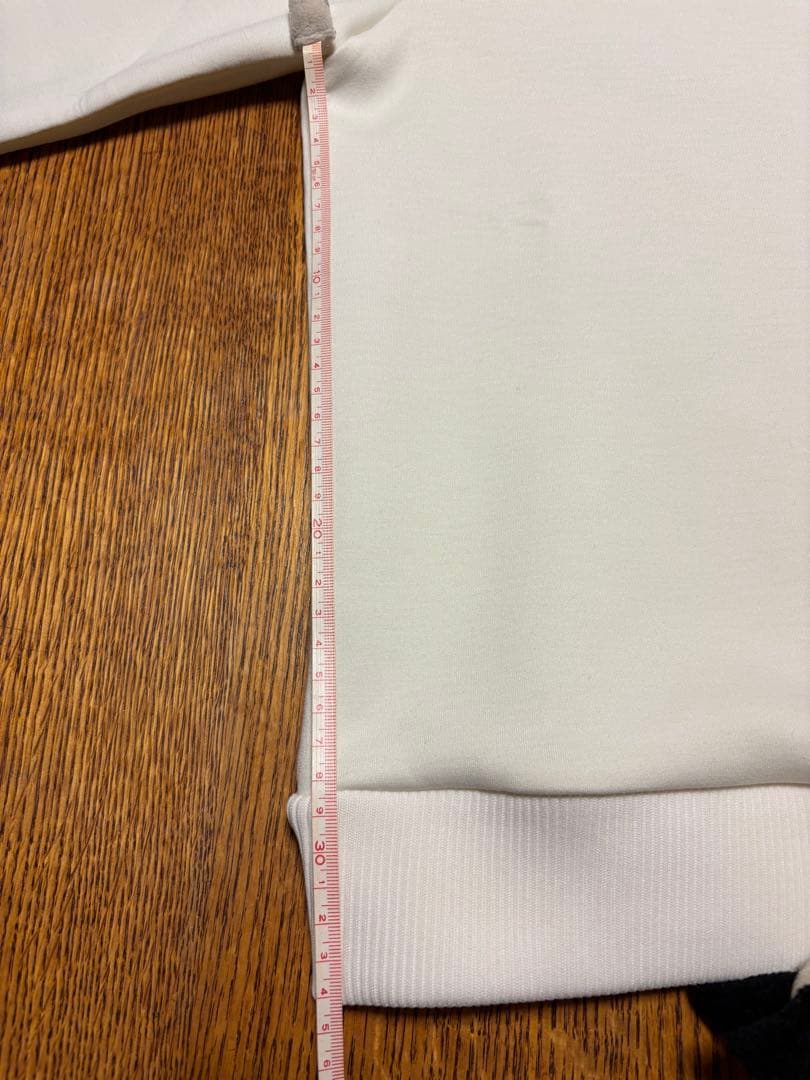 美品】WAAC レディース ホワイト クルーネックトレーナー