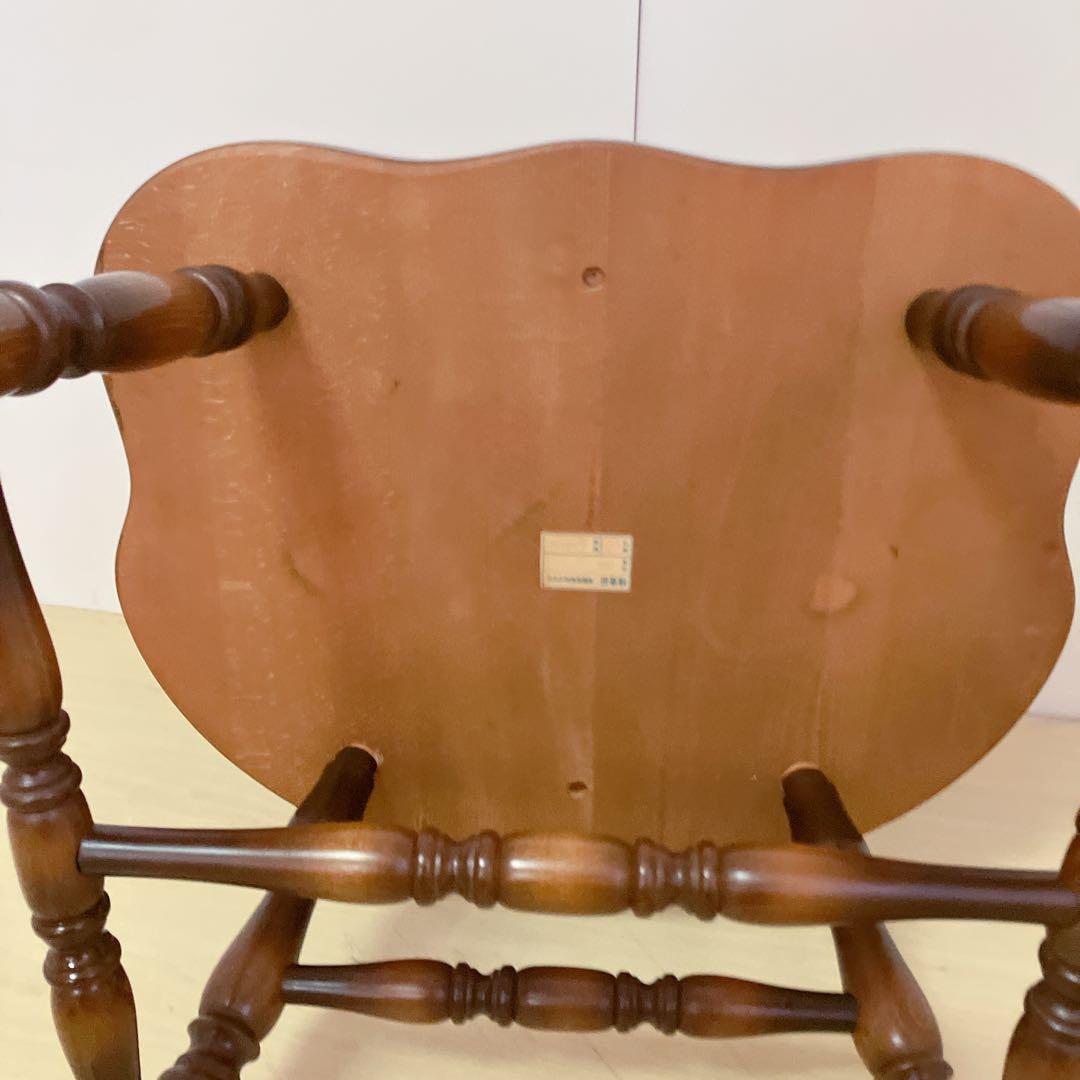 飛騨産業　キツツキマーク　木製　キャプテンチェア　ウィンザーチェア　①