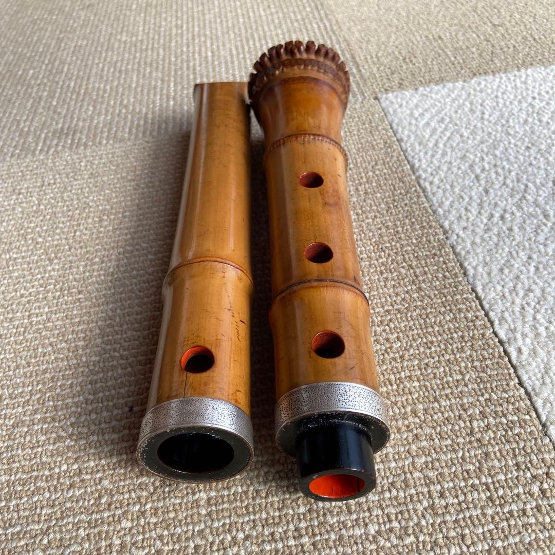 127値下げ 尺八 一尺六寸管 華水銘 恵津山作 - メルカリ