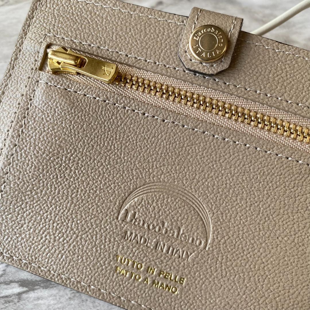 新品 定価約3万】ラルコバレーノ スマートネックウォレット 財布 革