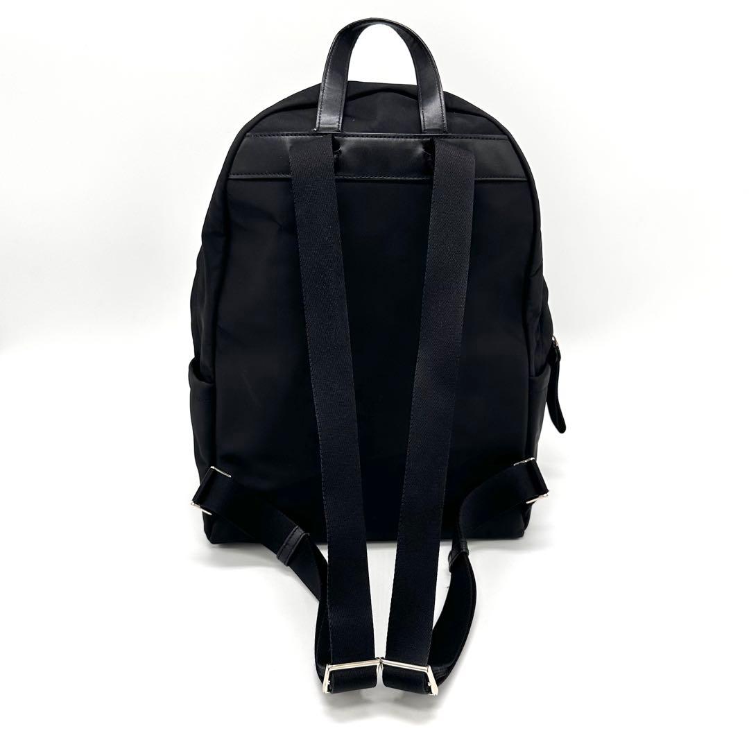 Kate Spade ケイトスペード リュック チェルシー ロゴ ナイロン 黒