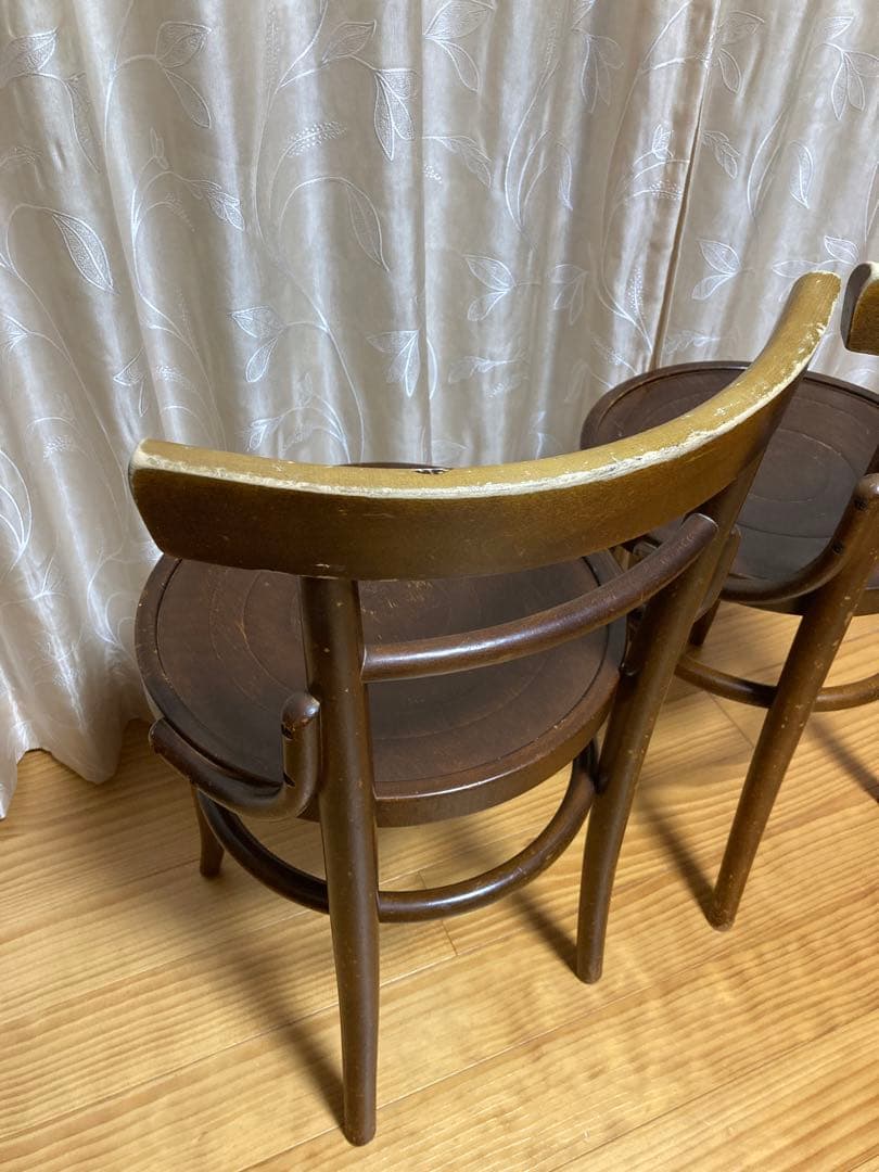 秋田木工 Akimoku ベントウッドチェア 曲げ木 椅子 2脚セット 大塚家具
