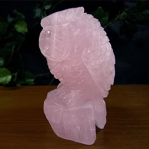 【縁起物】ディープローズのフクロウ