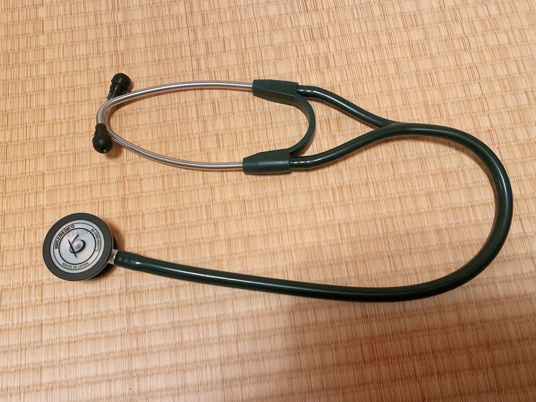 KENZMEDICO ドクターフォネットNEO 聴診器　ハントグリーン