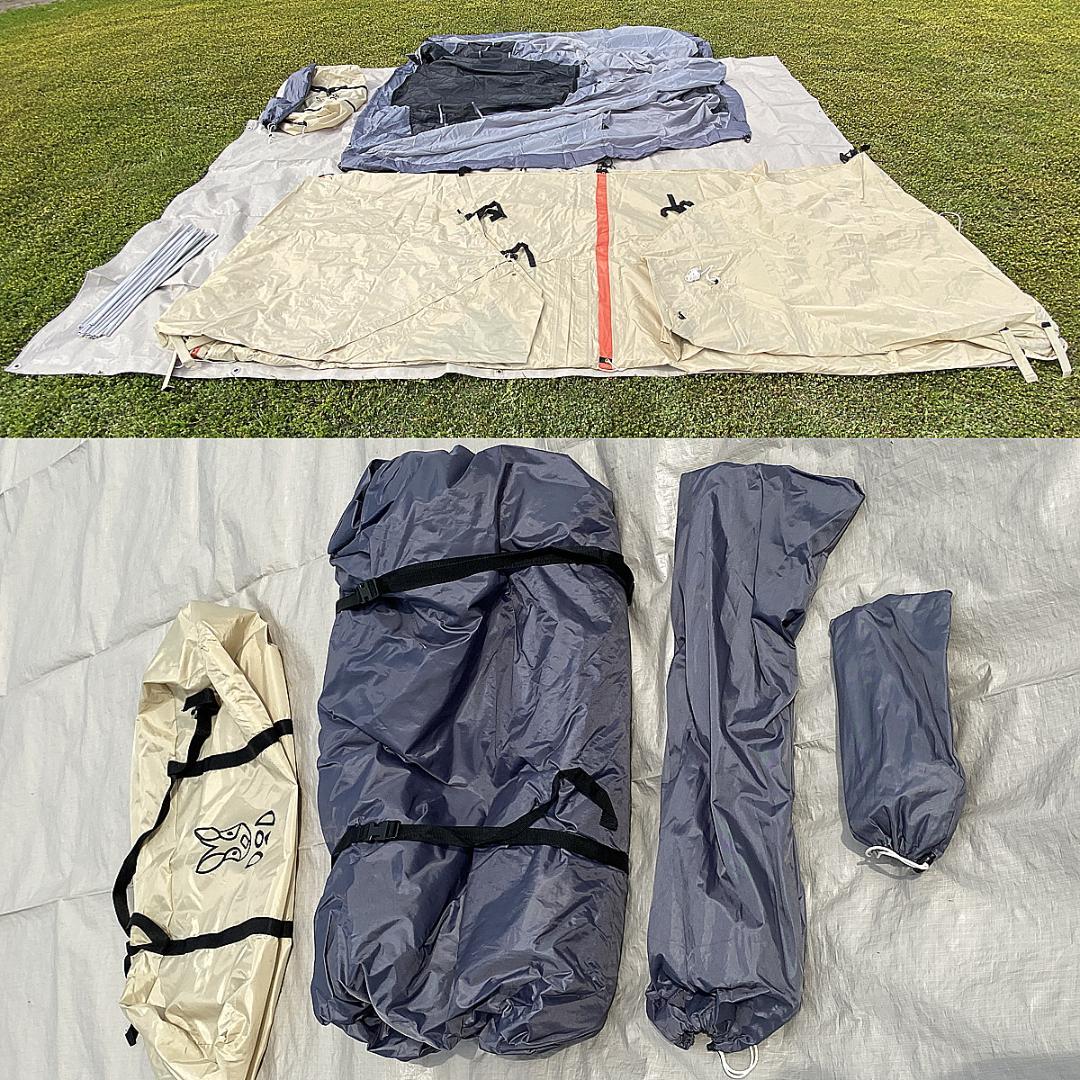 DOD カマボコテントミニ 型番 T3-488 オプションポール3本セット