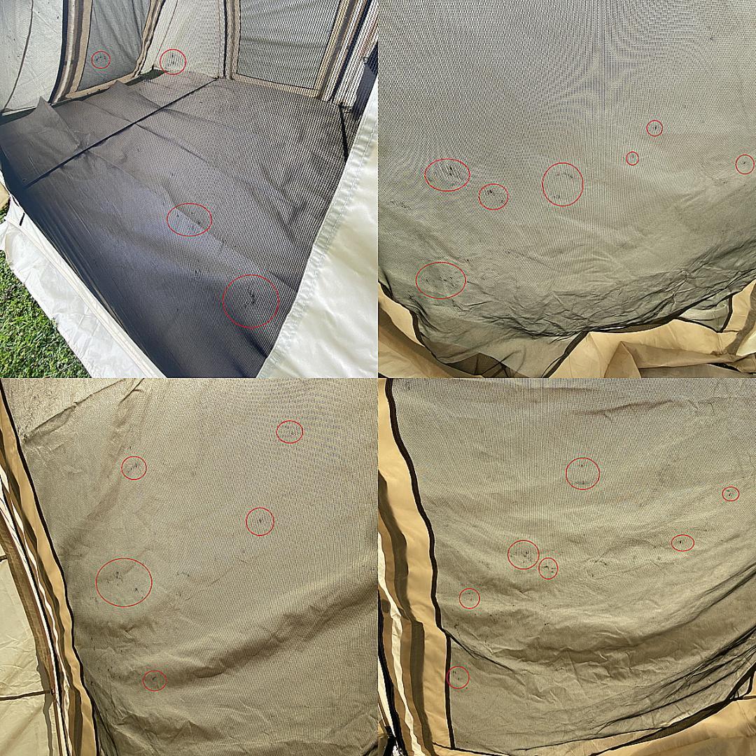 DOD カマボコテントミニ 型番 T3-488 オプションポール3本セット