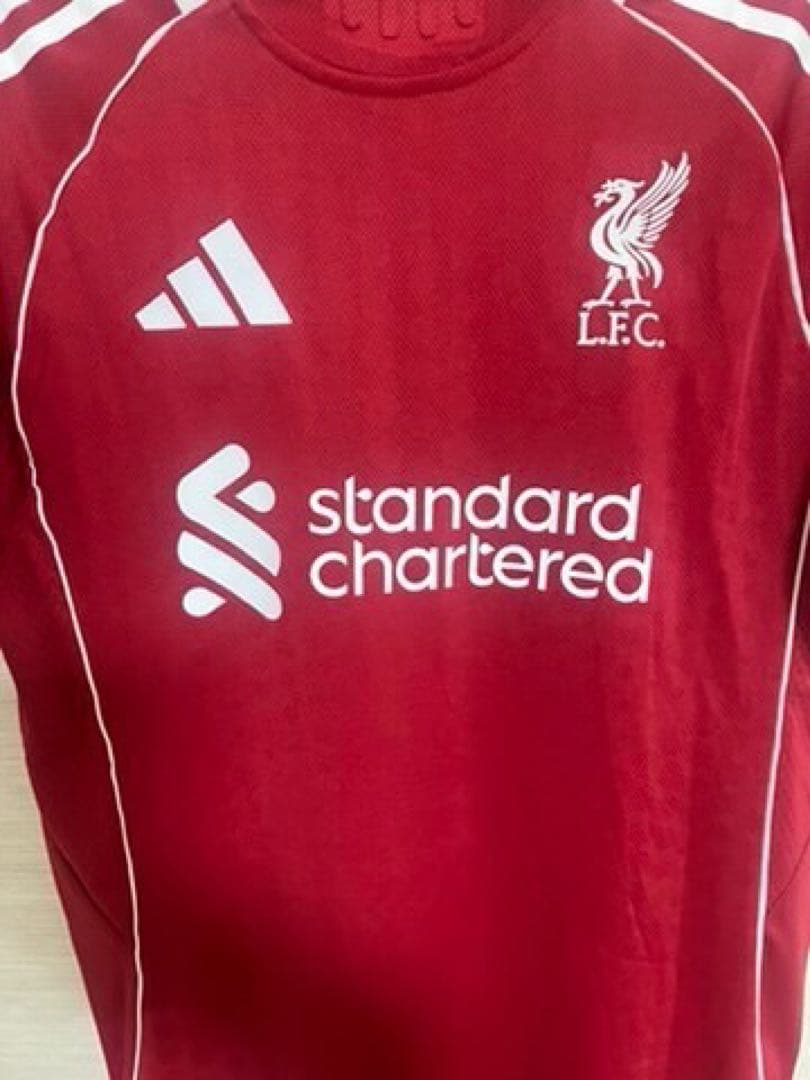 【新品未使用】ソボスライ　リバプール　25/26　選手仕様　PL仕様ユニフォーム
