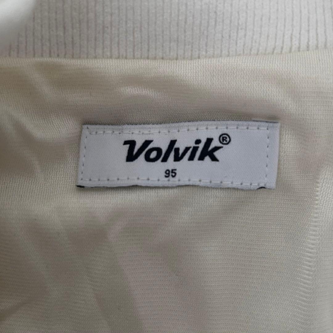 ☆韓国人気☆【VOLVIK】長袖　ブルゾン　ゴルフ　ホワイト　サイズ95