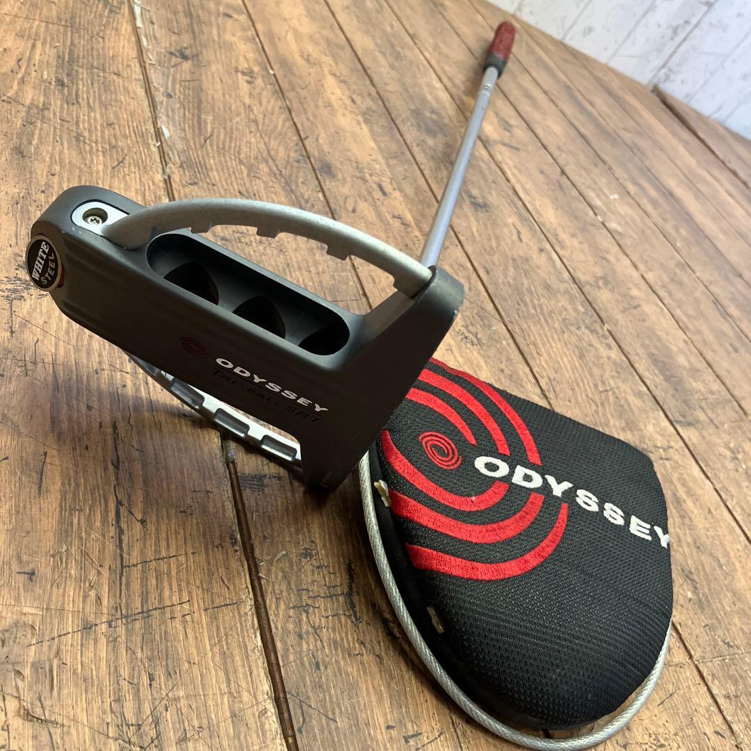 オデッセイ ホワイトスチール TRI-BALL SRT トライボール パター