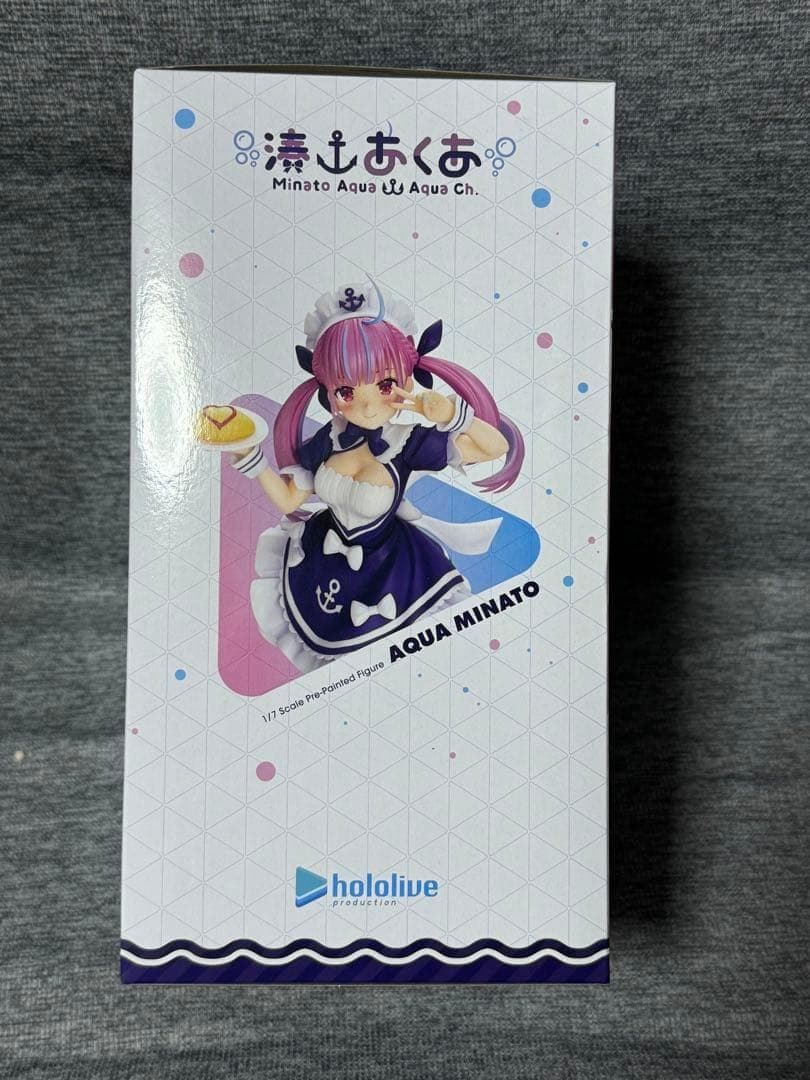 【新品未開封】 湊あくあ 1/7スケール 塗装済み完成品 フィギュア 顔パーツ付