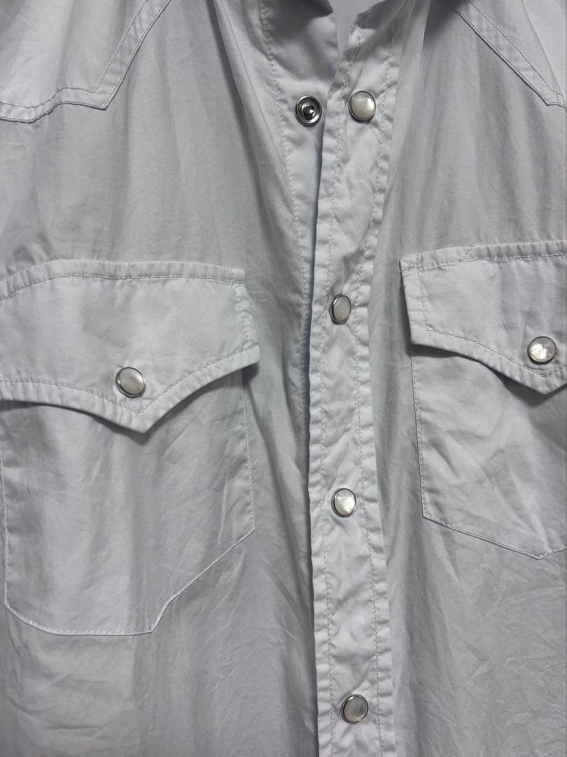 かつぼう様購入用【Brunello Cucinelli】ウエスタンドレスシャツ