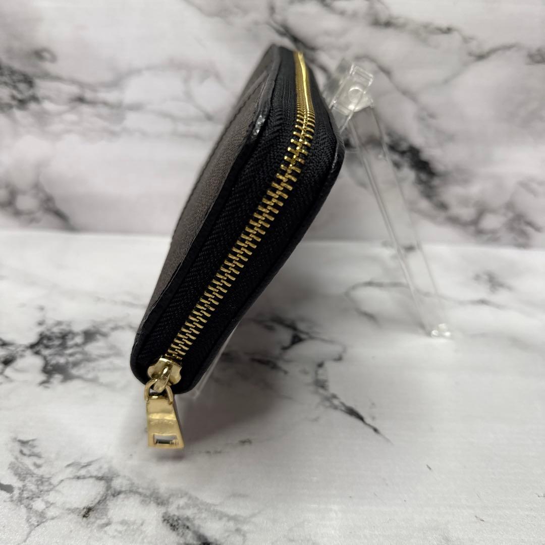 (未使用タグ付)大人気、コーチ、長財布、ラウンドジップ、PVC、レザー、人気色