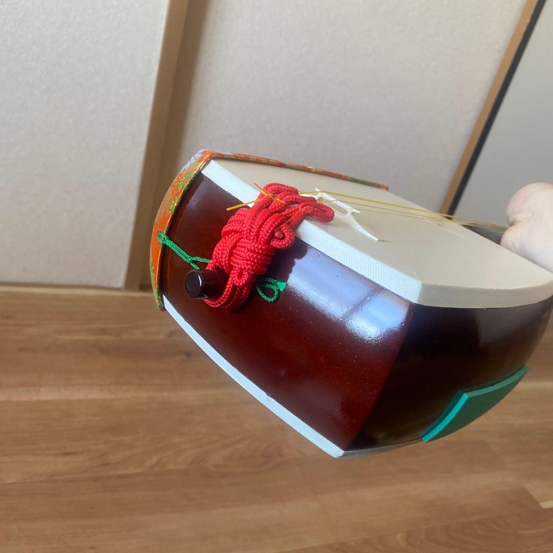 SUZUKI 三味線　かえで　ハードケース付き