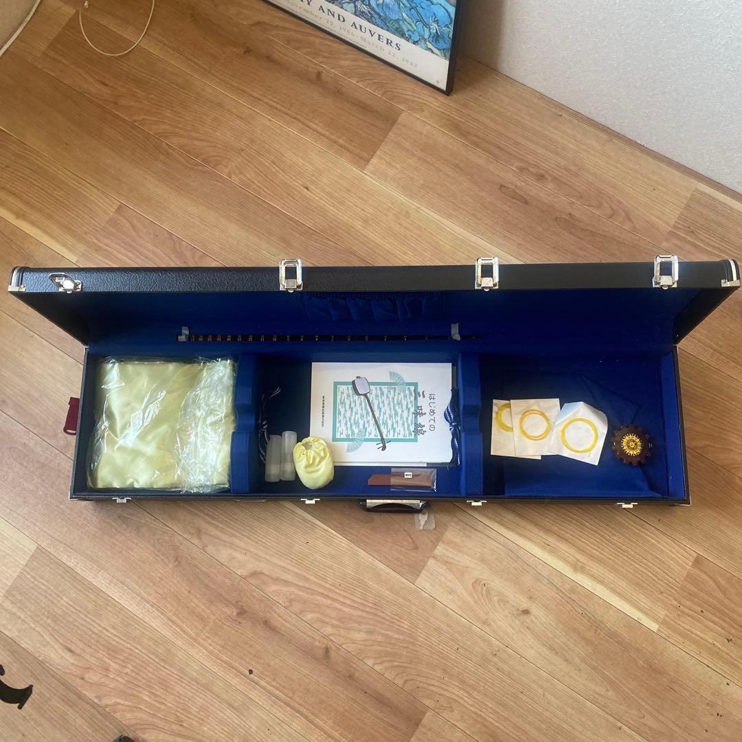 SUZUKI 三味線　かえで　ハードケース付き