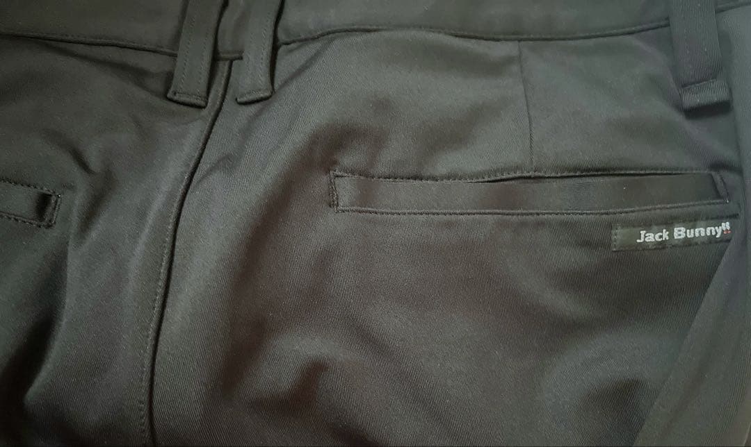 Jack Bunny ポンチ イージーパンツ 黒