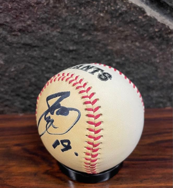 ジャイアンツ菅野智之、小林誠司選手直筆サインボール投げ入れ