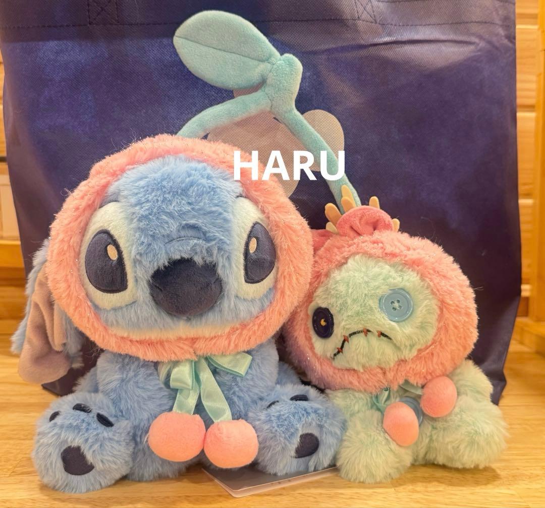 ディズニー スティッチ＆スクランプ ぬいぐるみ GLOSSY FRUITS - メルカリ