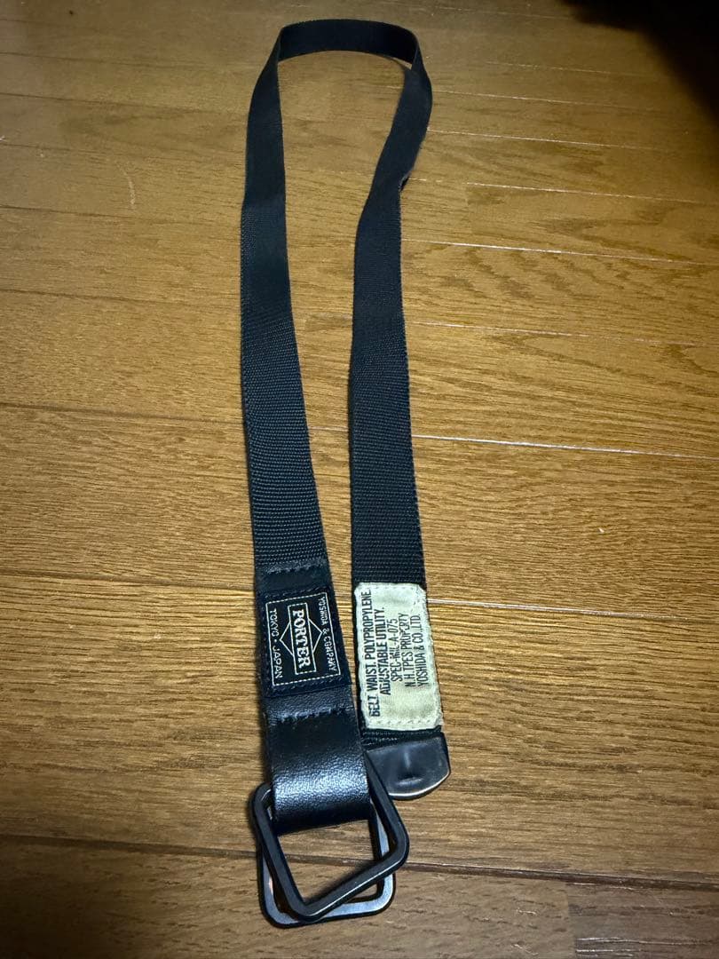 Nハリウッド × ポーター ベルト ブラック ダブルリング - メルカリ