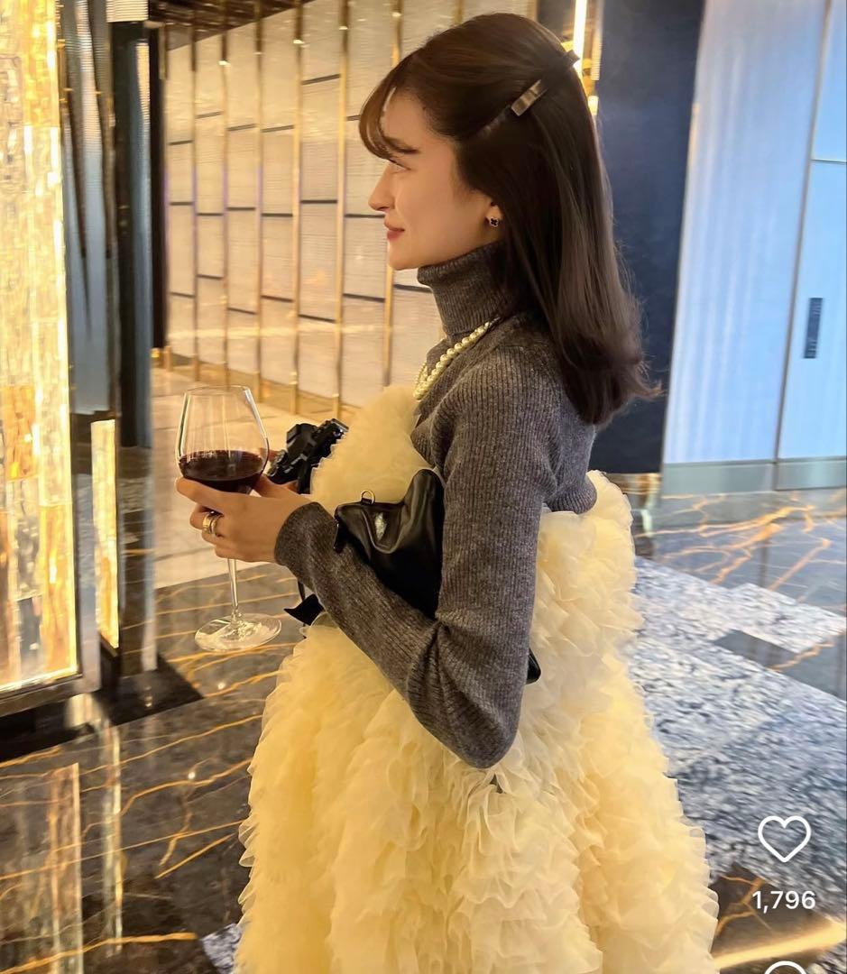 bibiy定番チュールスカート☆オンライン購入正規品★thetoesacai