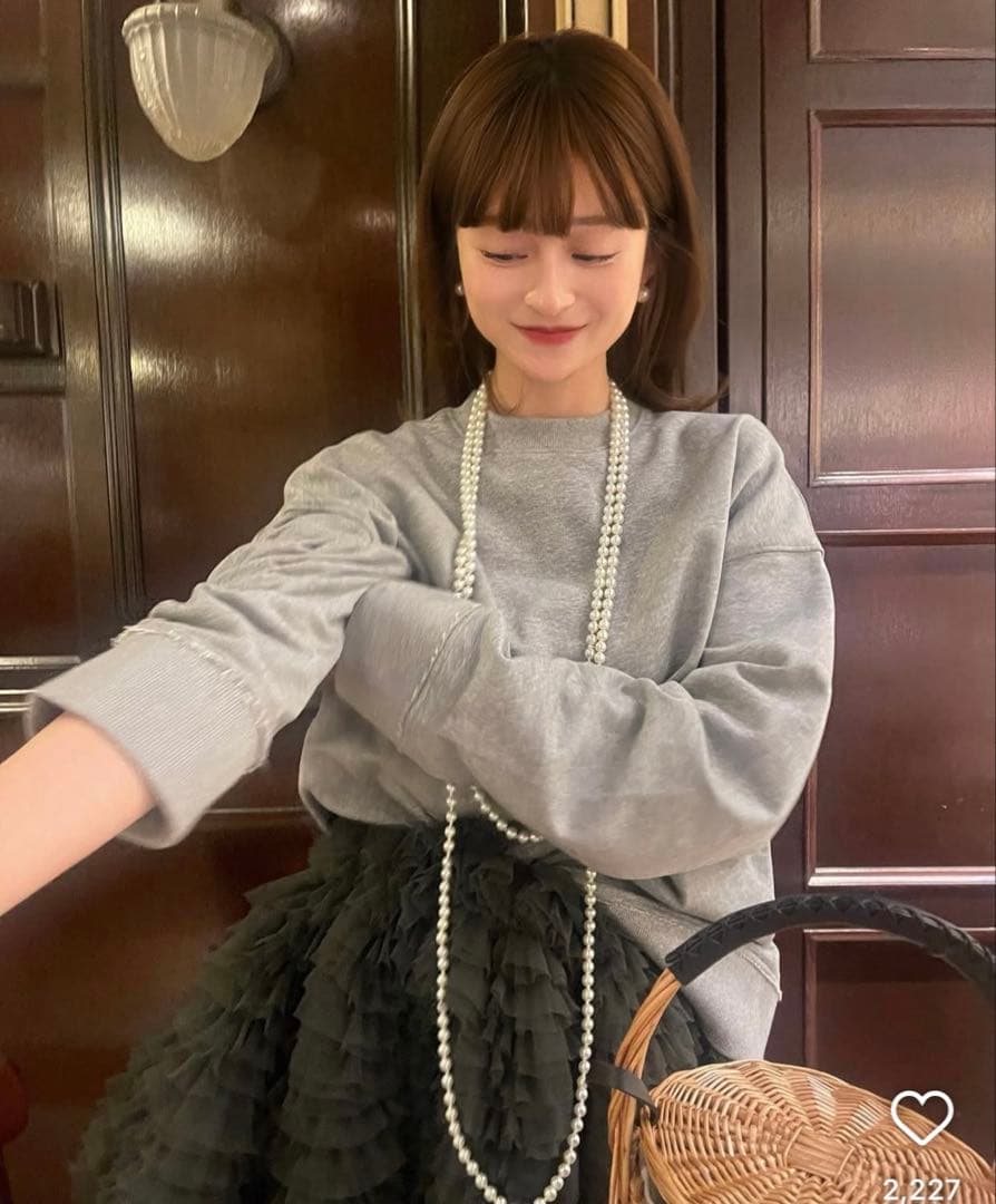 bibiy定番チュールスカート☆オンライン購入正規品★thetoesacai