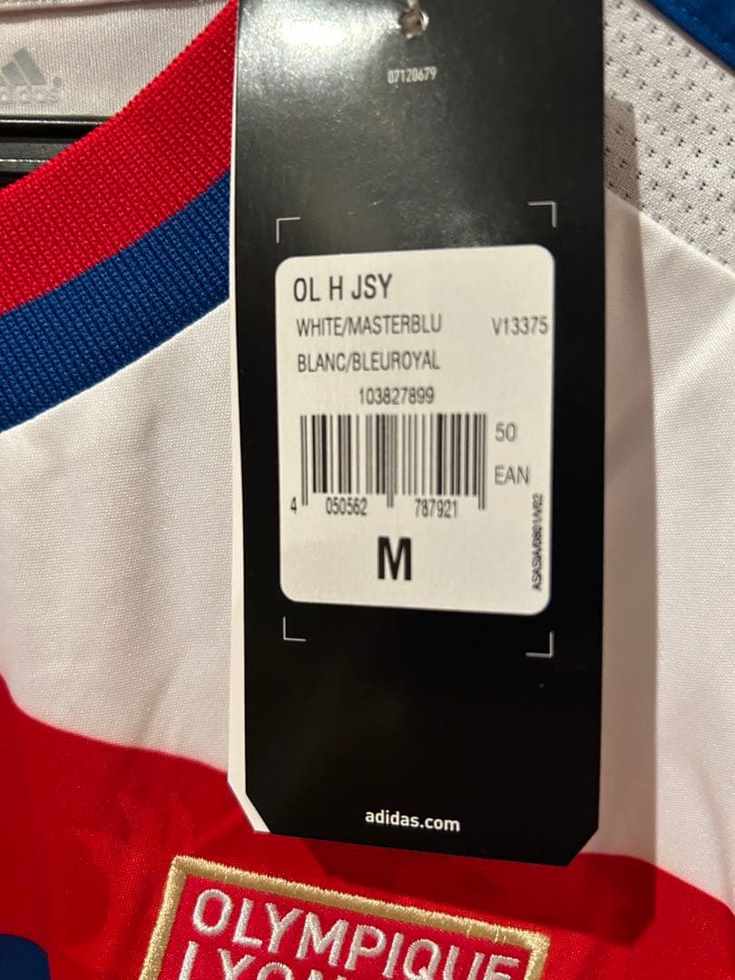 adidas Olympique Lyonnais サッカーシャツ M