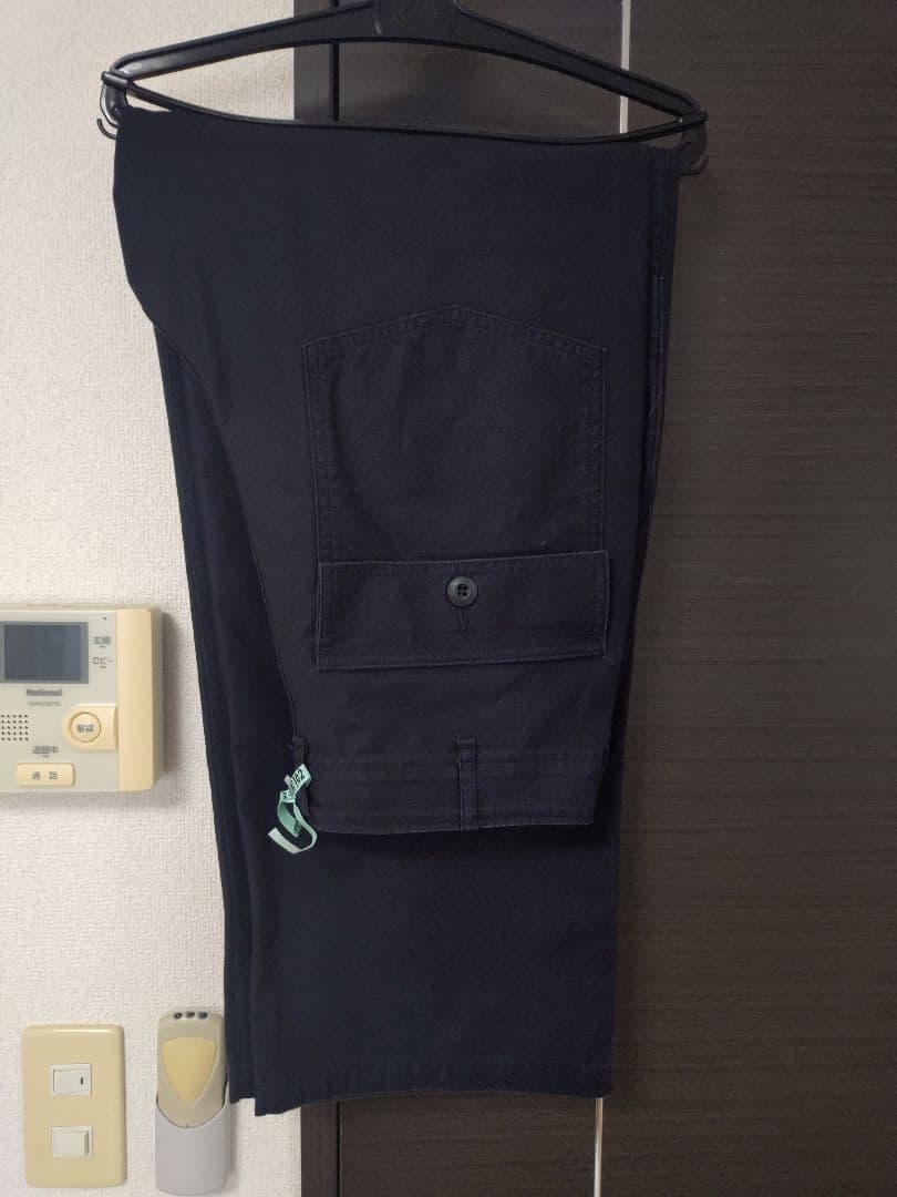 CIOTA シオタ スビンコットンベイカーパンツ ブラック