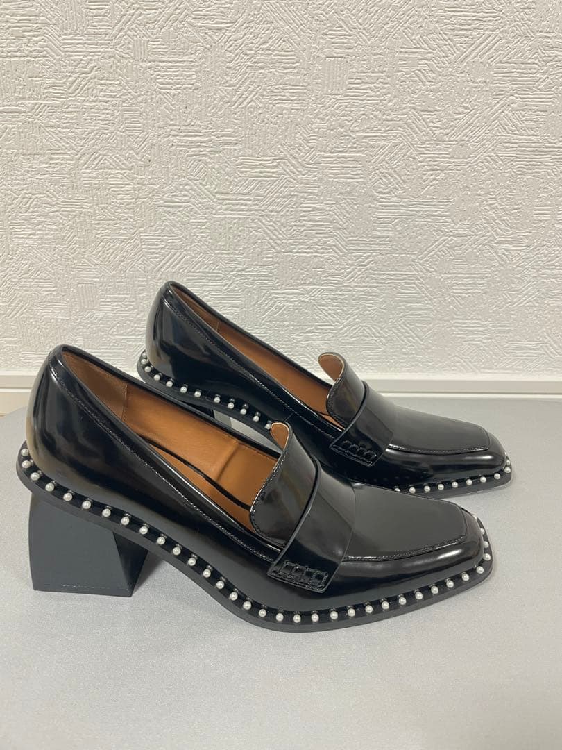 eimy istoire パールスタッズローファー　未使用品　24,5cm