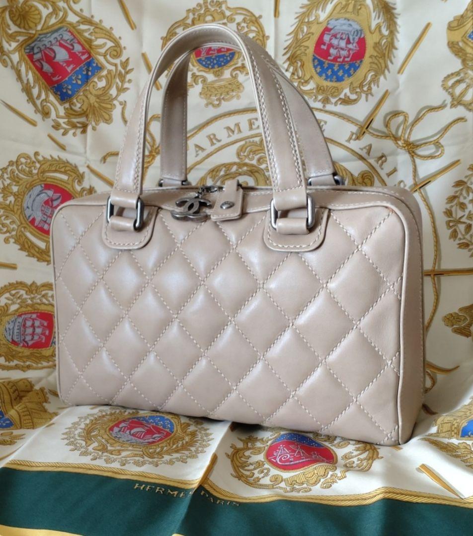 シャネル／ワイルドステッチバッグ