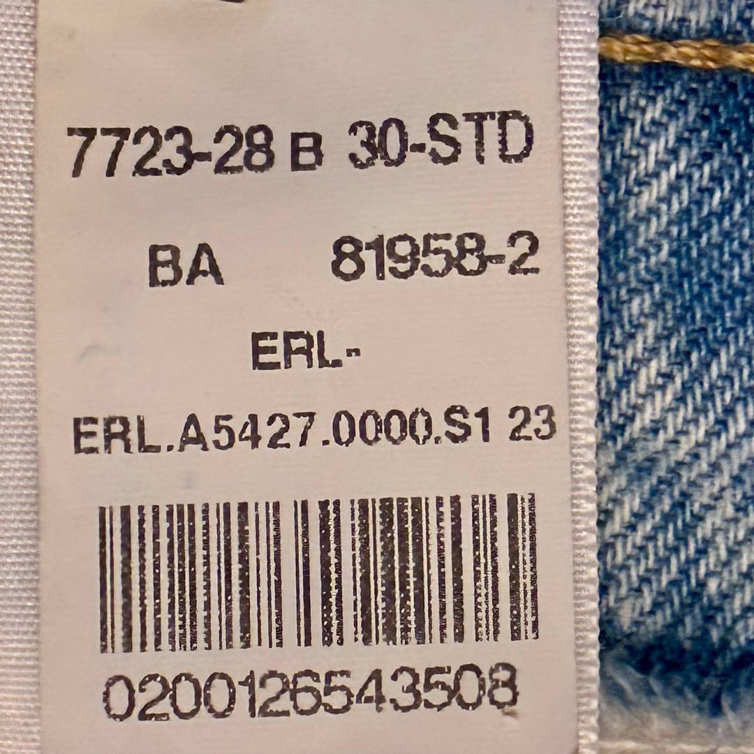 ERL✖️Levi’s501 コラボw30スリット フレアA5427-0000