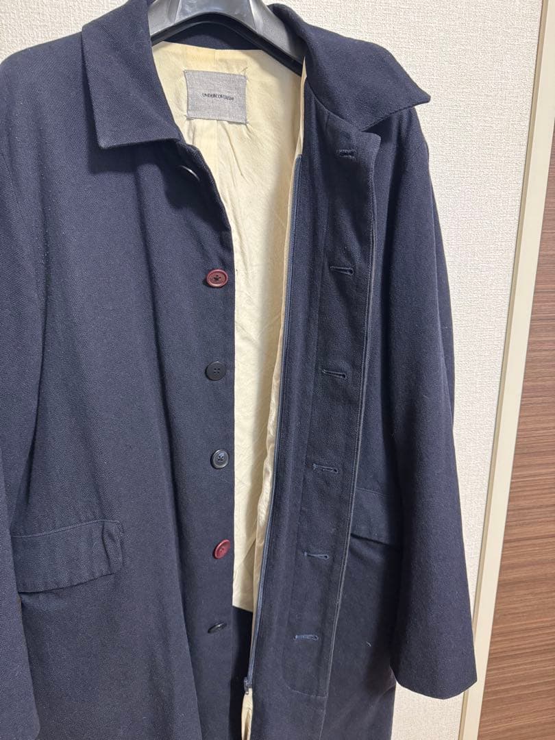 UNDERCOVER 中綿ブルゾン付 3WAY ステンカラーコート L〜XL相当 3WAY