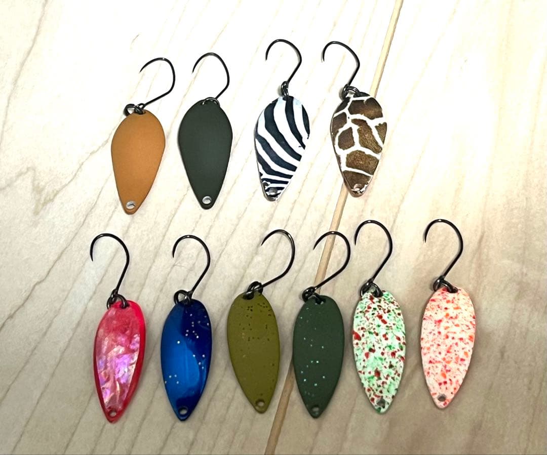 エリアトラウト　スプーンセット　ケース&オマケ付き