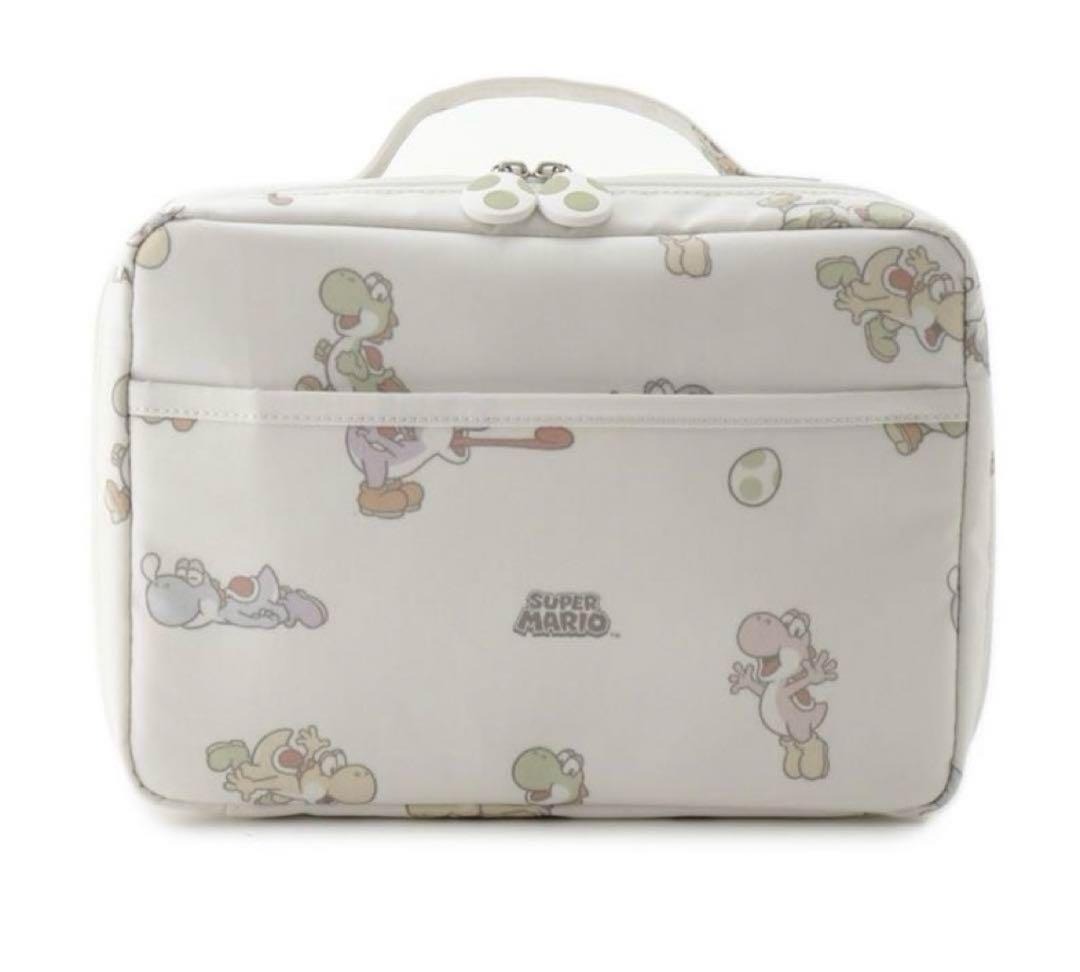 こしこし新品未使用未開封ジェラートピケ ヨッシー柄おむつポーチ