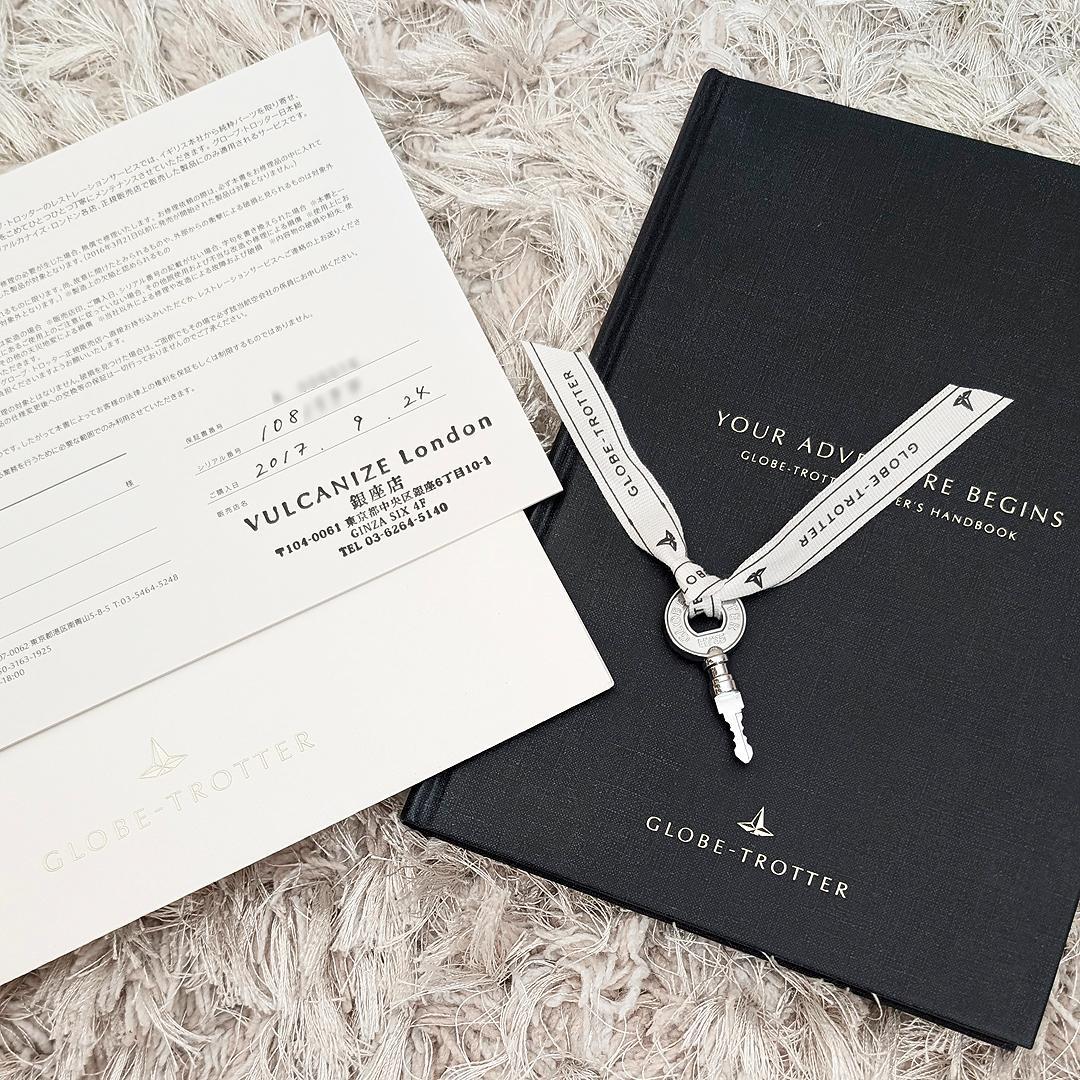 超レア★ほぼ新品★保証付★グローブトロッター限定品／２輪トロリースーツケース中古